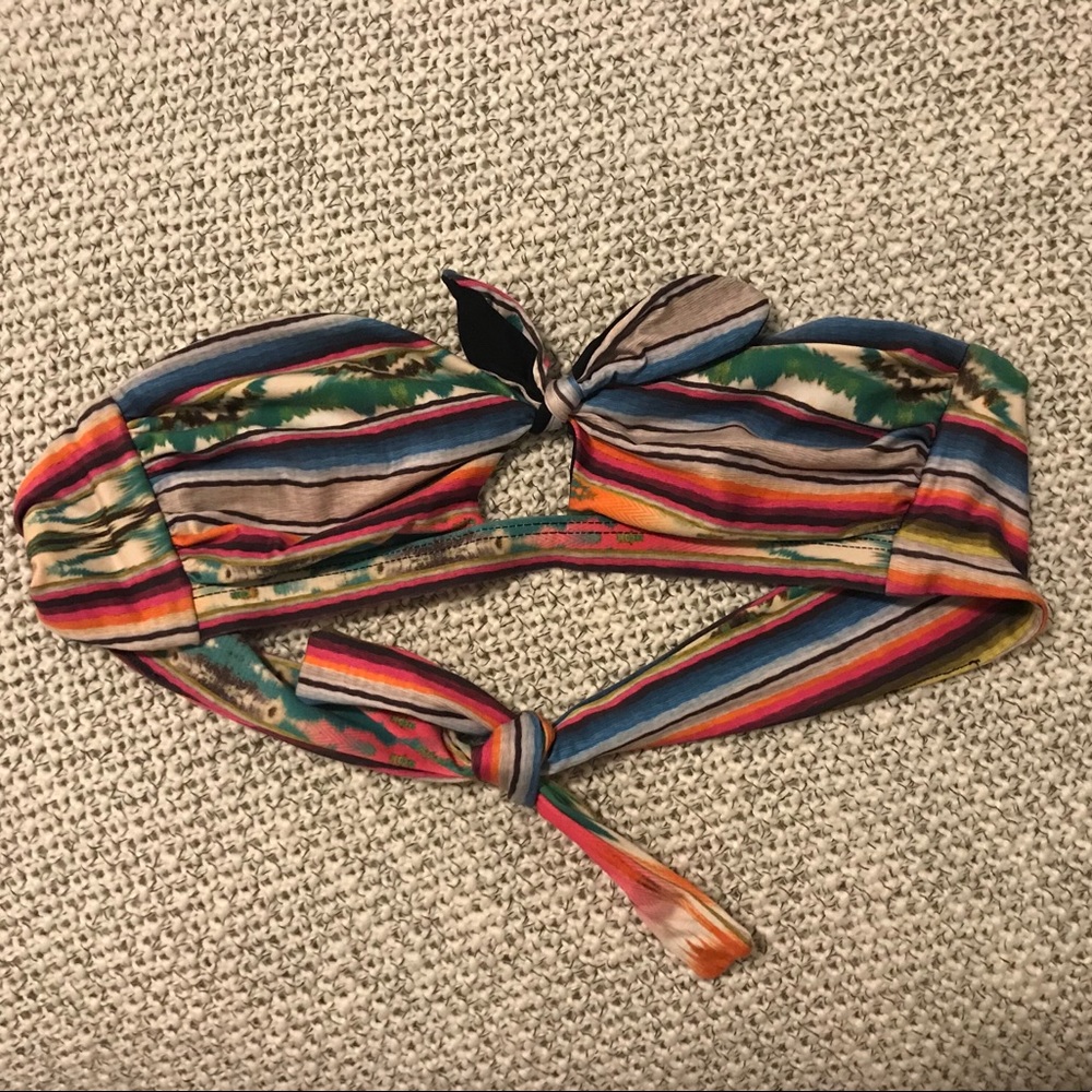 L Space bandeau bikini top